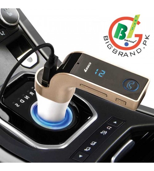 CARG7 Bluetooth Car Kit FM Transmitter MP3 Music Player SD USB Charger